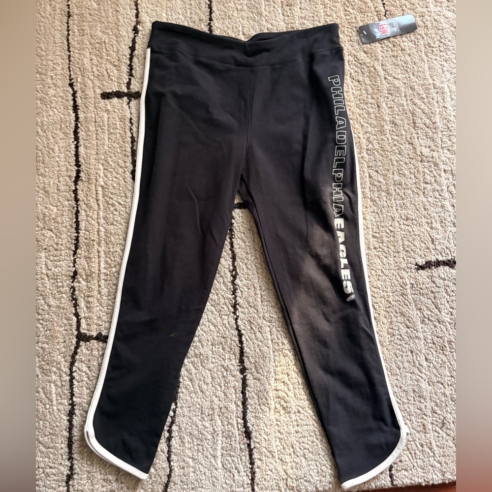Philadelphia Eagles Women’s Black Leggings L